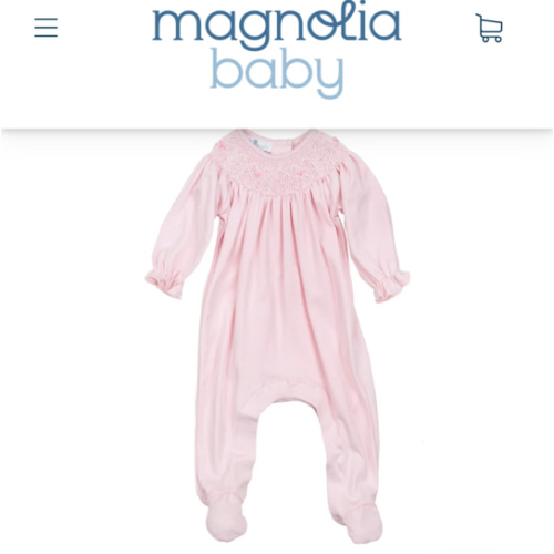 Amelia’s Classics Solid Bishop Footie