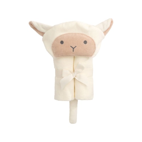 Terry Velour Hooded Lamb Towel