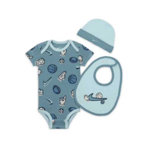 Nike Everyone From Day One Baby (0-9M) 3-Piece Bodysuit Set