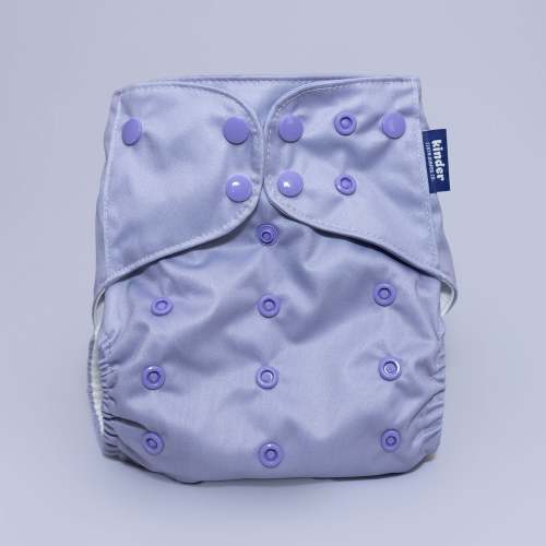 Solid Color: Essentials Pocket Cloth Diaper with Athletic Wicking Jersey, Grows with your Baby