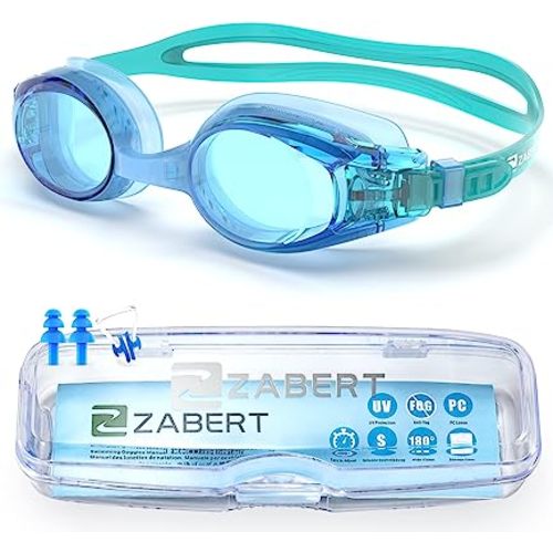 KX Toddlers Baby Swim Goggles，Kids Swimming Goggles for Kids Age 0-5 Years Old