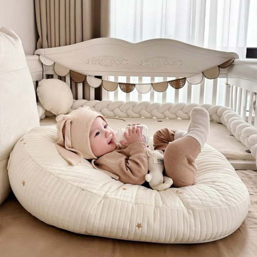 Large Sleeper Pillow With Cover Skin Friendly Lounger Pillow Multifunctional Soft Floor Lounger Pillow