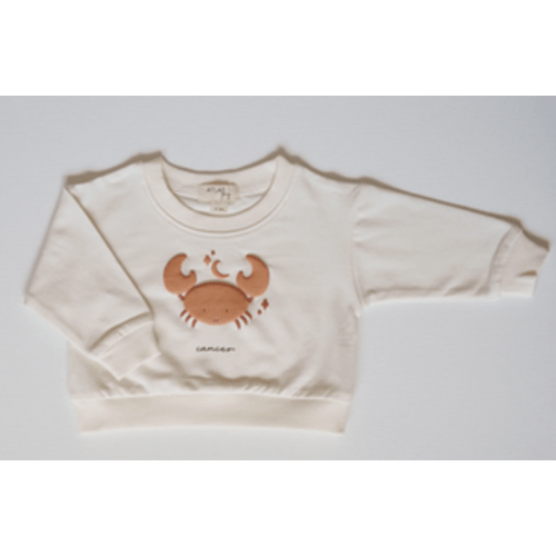 Zodiac Baby Crewneck - Cancer