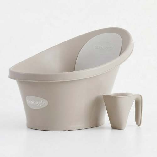 Shnuggle Newborn Bath Essentials Bundle | Baby Bath Tub & Rinse Jug – Shnuggle USA