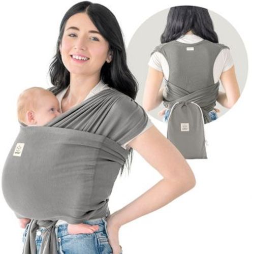 KeaBabies D-Lite Baby Wrap Carrier, Adjustable Baby Carrier, Baby Sling, Newborn, Infant, Toddler 7-44lbs