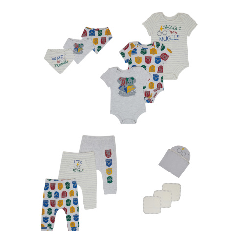 Harry Potter Baby Layette Shower Gift Set Bundle, 13-Piece, Sizes NB-12M