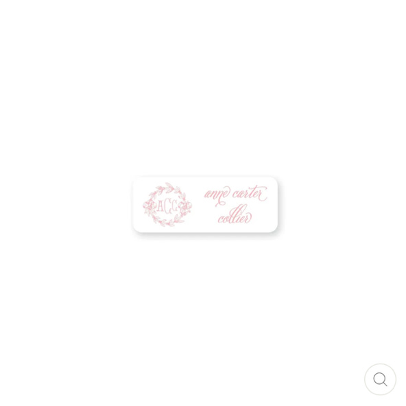 Victorian Wreath Permanent Stickers