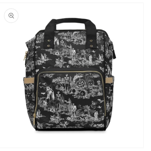Halloween Toile Multifunctional Diaper Backpack – Witching Hour Baby