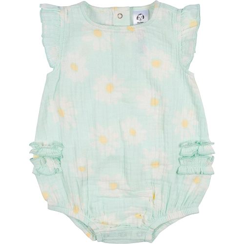 Gerber Baby-Girls Sleeveless Ruffle Romper