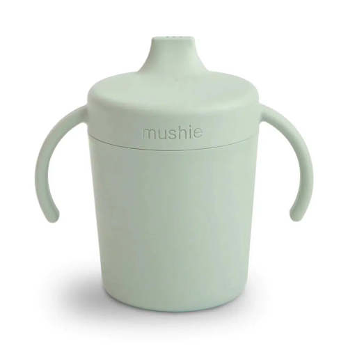 Mushie - Trainer Sippy Cup - Sage