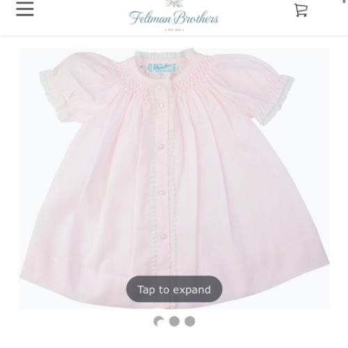 Girls Honeycomb Smocked Yoke Daygown | Feltman Brothers
