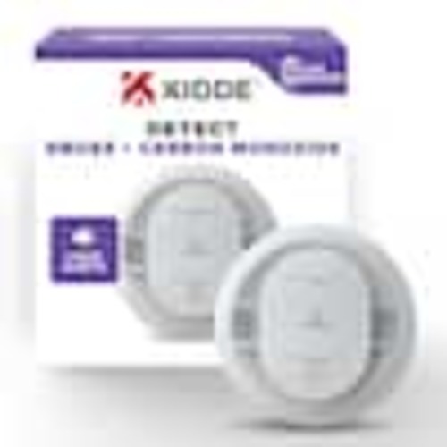 Kidde Battery Powered Smoke and Carbon Monoxide Detector with LED Warning Lights and Voice Alarm 21032777 21032777