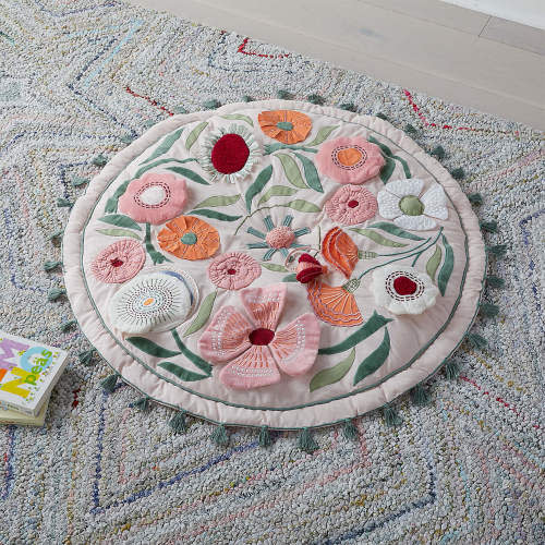Floral Garden Baby Activity Play Mat