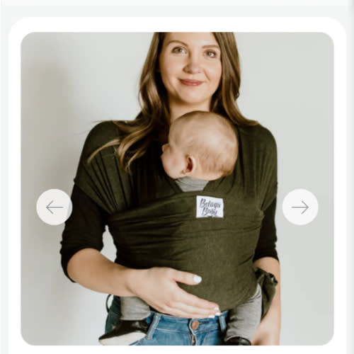 The Ophelia Beluga Baby Wrap | Wine Bamboo Baby Carrier - Beluga Baby Carriers