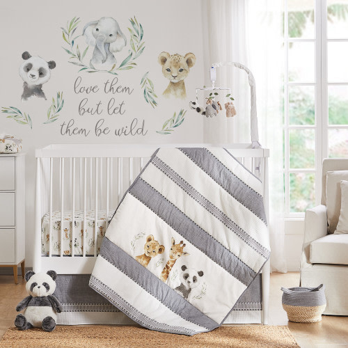 Levtex Baby 4-Piece Crib Bedding Set - Mozambique