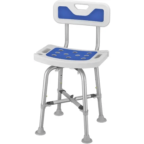 Shower Chair for Seniros Elderly Handicap Disabled Bariatric Adults or Women with Back, Bench Seat for Inside Shower stall and Bathroom Bath Tub Seats Adjustable Small Stool Heavy Duty 500 lbs Chairs
