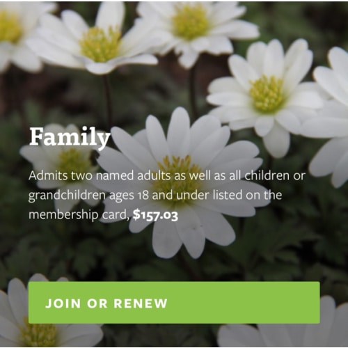 Family - $157.03 | Franklin Park Conservatory and Botanical Gardens