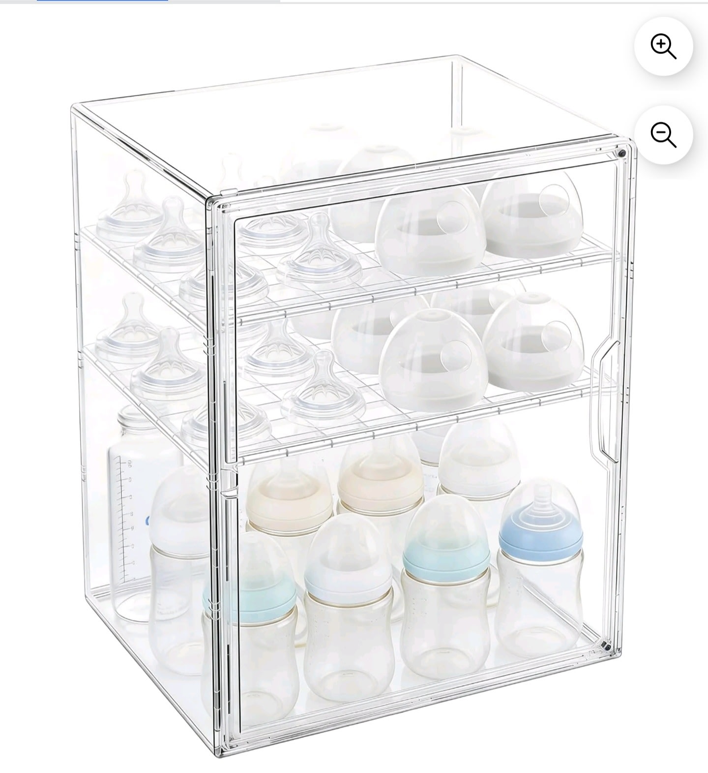 baby bottle organizer cabinet - Google Search