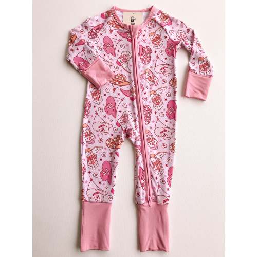 cowgirl bamboo romper