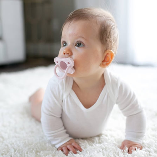 Dr. Brown's Happypaci 0-6 Months Pacifiers - 3pk - White/pink/light Pink