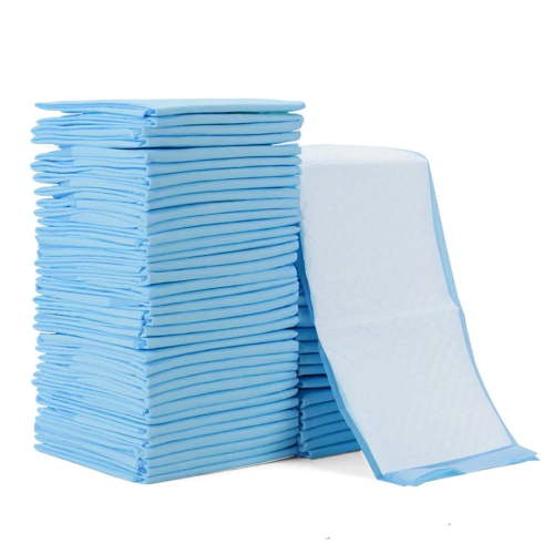 100 Pack Disposable Changing Pads Baby Disposable Underpads Waterproof Diaper Changing Pad Breathable Underpads Bed Table Protector Mat, 33*45Cm