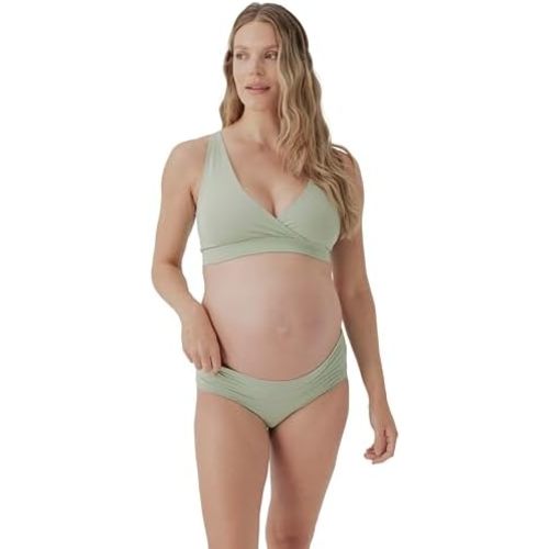 Pact Organic Cotton Maternity Nursing Bralette for Breastfeeding - Stretchy, Wireless