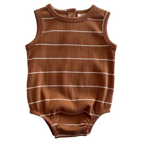 Saddle Stripe / Organic Ribbed Dune Bubble