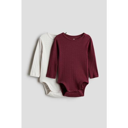 2-PACK LONG-SLEEVED BODYSUITS