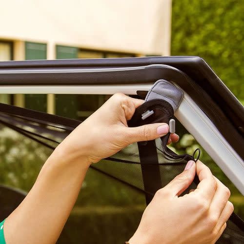 Munchkin® Brica® Magnetic Stretch to Fit™ Sun Shade, Black, 2 Pack - 2pk Shade