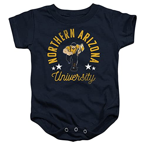 Northern Arizona University Official Lumberjacks Unisex Infant Snap Suit for Baby