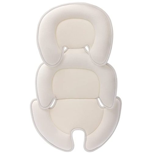 Innokids Head and Body Support Pillow Infant Car Seat Insert for Newborn to Toddler Stroller Cushion for Baby Shower Gifts (Beige) : Baby