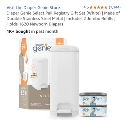Amazon.com : diaper genie