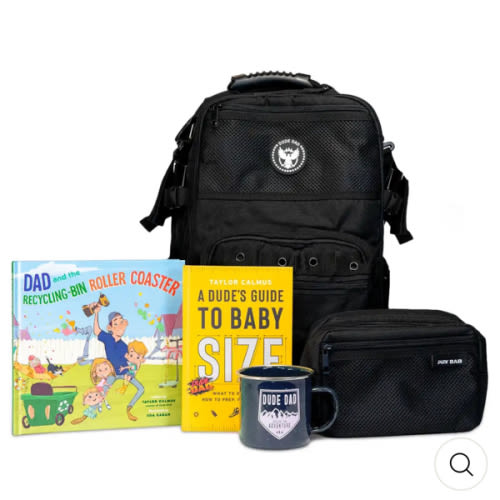 New Dad Bundle Dude Dad Diaper Bag