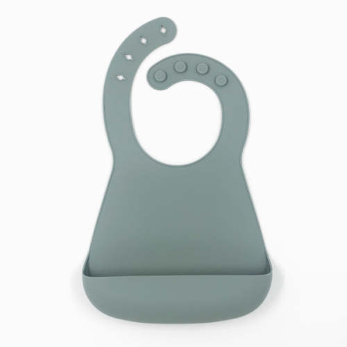 Silicone Bib - Faded Jade