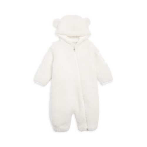 Unisex Tutina Faux Fur Hooded Coverall - Baby