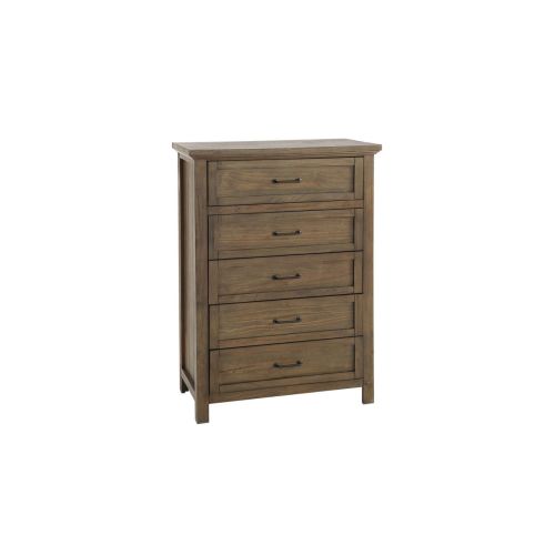 Westwood Design Westfield 5 Drawer Chest in Harvest Brown WF-CH-N8104S-HBR