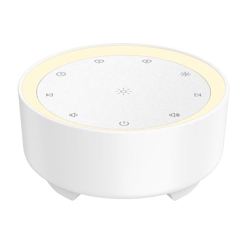 Kipcush Sound Machine & Night Light for Adults/Baby/Kid. White Noise Machine with Max 8H Timer & 20 Soothing Sleep Sounds. Small Size & Portable Design for Bedroom, Office, Travel. Favorites Buttons