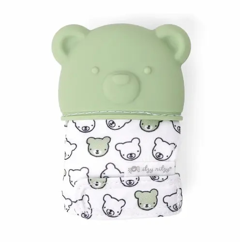 Itzy Mitt Pop™ - Sage Bear
