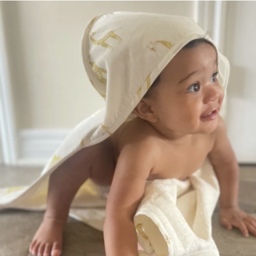 Follow Me Hooded Towel | Over The Moon