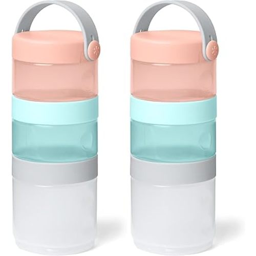 Skip Hop Baby Formula Container, Formula-to-Food (Pack of 2)