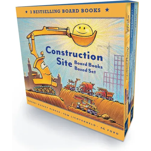 Construction Site Board Books Boxed Set (Goodnight, Goodnight, Construc)