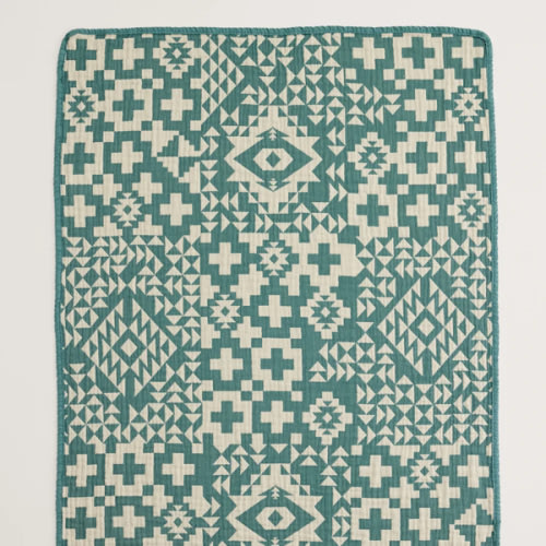 BLUE RIDGE ORGANIC COTTON BABY BLANKET