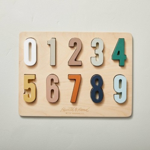 Toy Numbers Peg Puzzle 11pc - Hearth & Hand™ with Magnolia