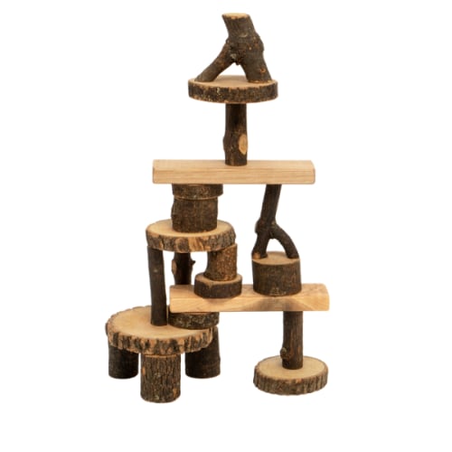 21 Piece Tree Block Set