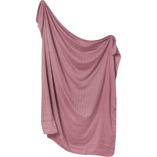 KYTE BABY Rayon Made from Bamboo Muslin Swaddle Blanket, Soft & Breathable, Dusty Rose