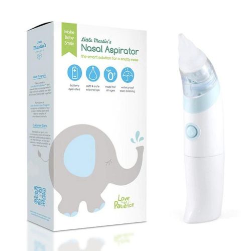 Little Martin's Baby Electric Nasal Aspirator (Light Blue)