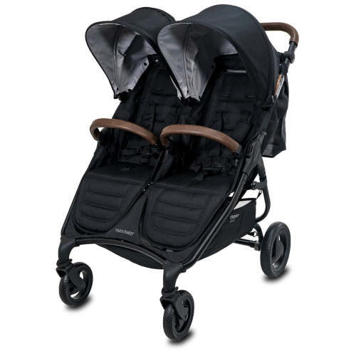 Valco Trend Duo Side by Side Double Stroller 2025 Black