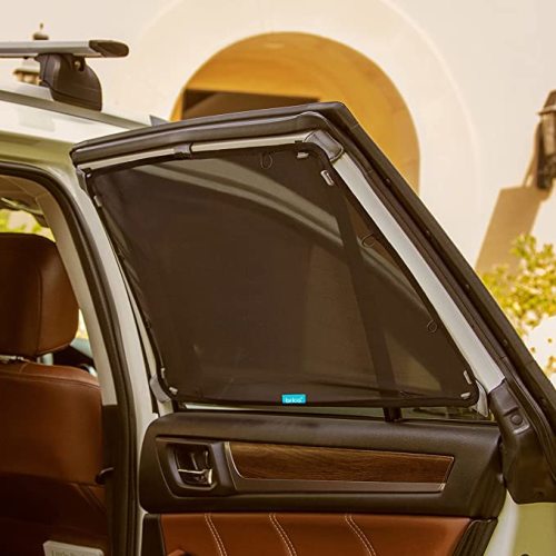 Munchkin® Brica® Magnetic Stretch to Fit™ Sun Shade, Black, 2 Pack - 1pk Shade