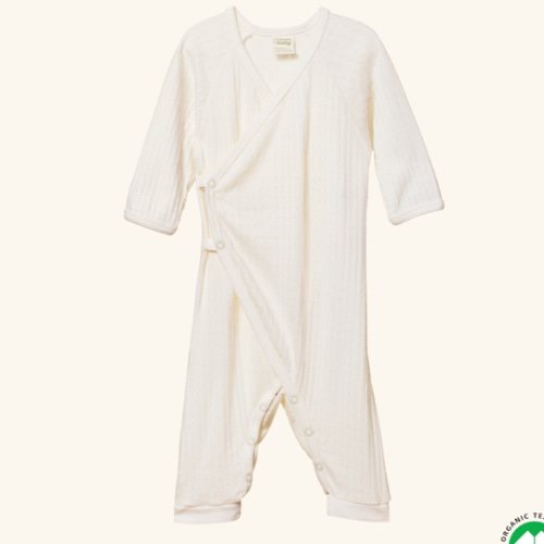 Pointelle Kimono Stretch and Grow