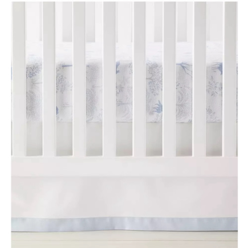 Border Frame Crib Skirt | Serena and Lily